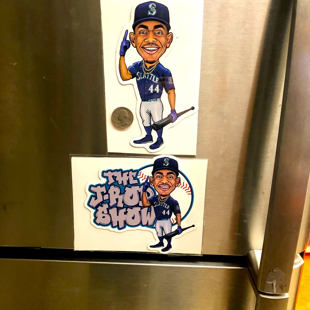 Julio Rodriguez J Rod Show refrigerator magnet